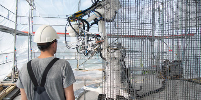 Automatisering met robots in de bouw