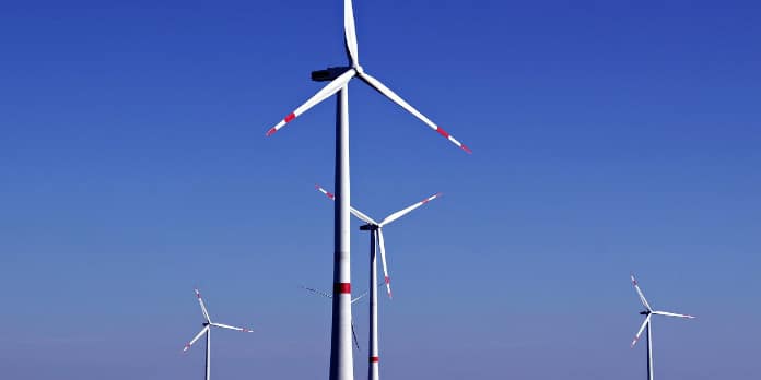 Windmolens op land Windparken op zee Elektriciteitsverbinding