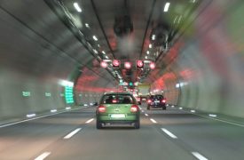 Tunnels veilig auto Autosensoren